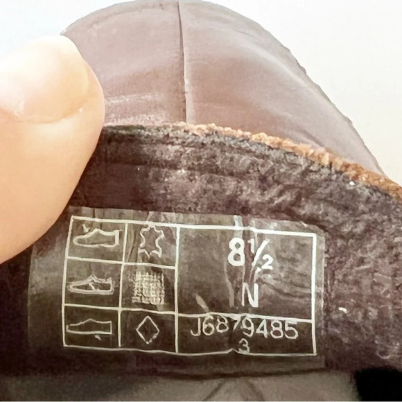 SAS Brown Leather Loafer Women’s Size 8.5 N Whipstitch Detail Comfort Orthapedic - Picture 4 of 8